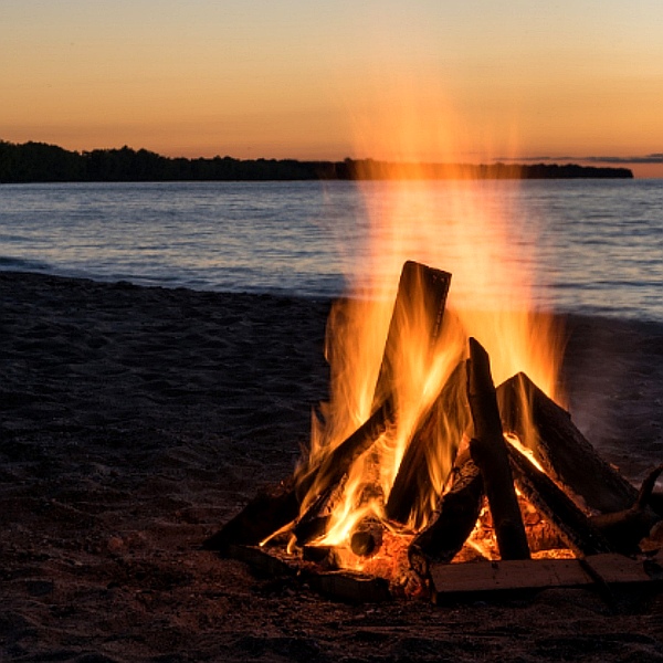 Beach Bonfire